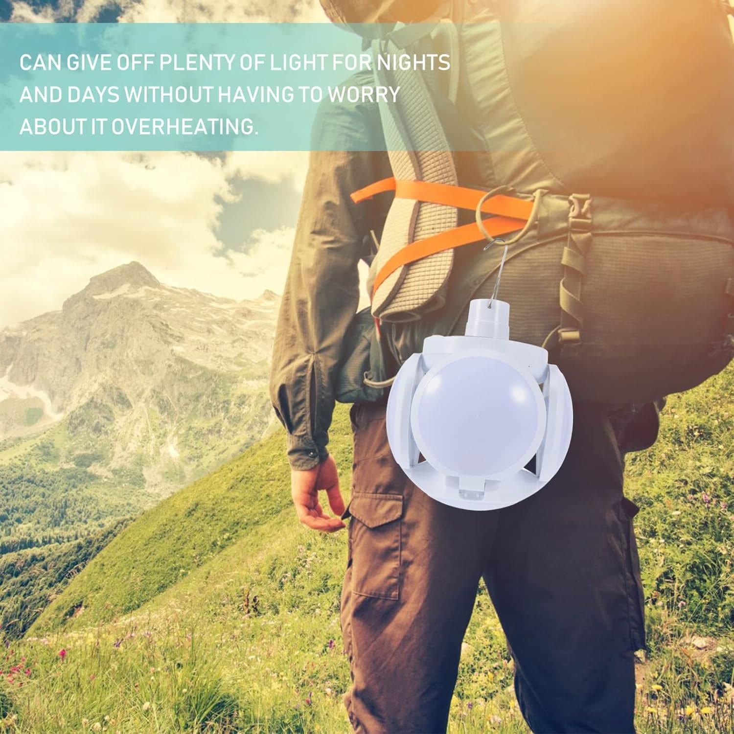Football Foldable Solar Light, Emergency Home Camping Night Lights, Portable USB Rechargeable LED Search Light, 2 In 1 Camping Light, Portable Tent Lamp with Hanging Hook Football Foldable Solar Light, Emergency Home Camping Night Lights, Portable USB Rechargeable LED Search Light, 2 In 1 Camping Light, Portable Tent Lamp with Hanging Hook